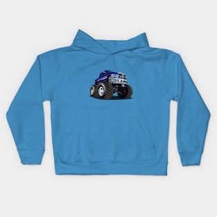 Cartoon Monster Truck Kids Hoodie